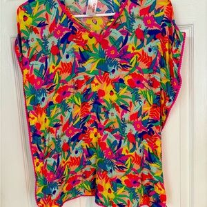 Cat & Jack Colorful Floral Top